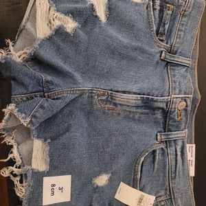 Size 2 brand new jeans shorts